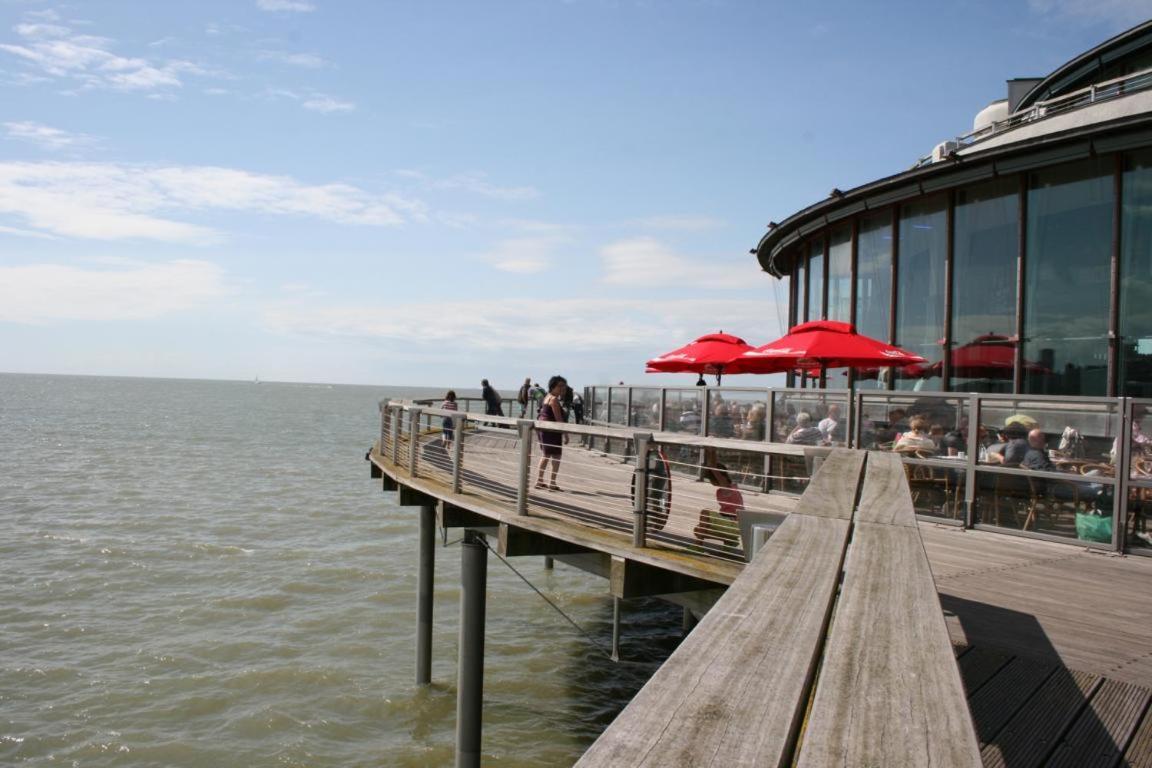 Beautiful Top Floor Seaview Studio Apartment B'Berge-Bruges 布兰肯贝赫 外观 照片