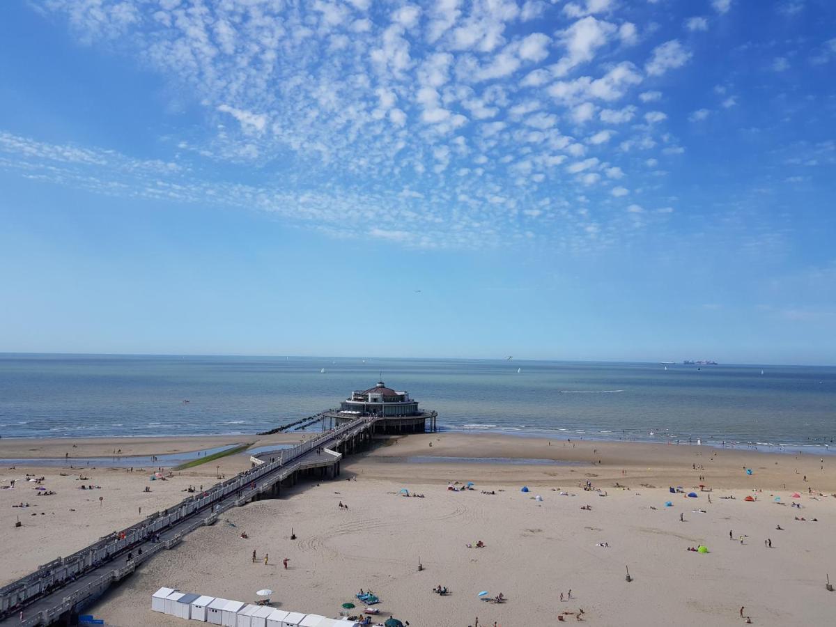 Beautiful Top Floor Seaview Studio Apartment B'Berge-Bruges 布兰肯贝赫 外观 照片